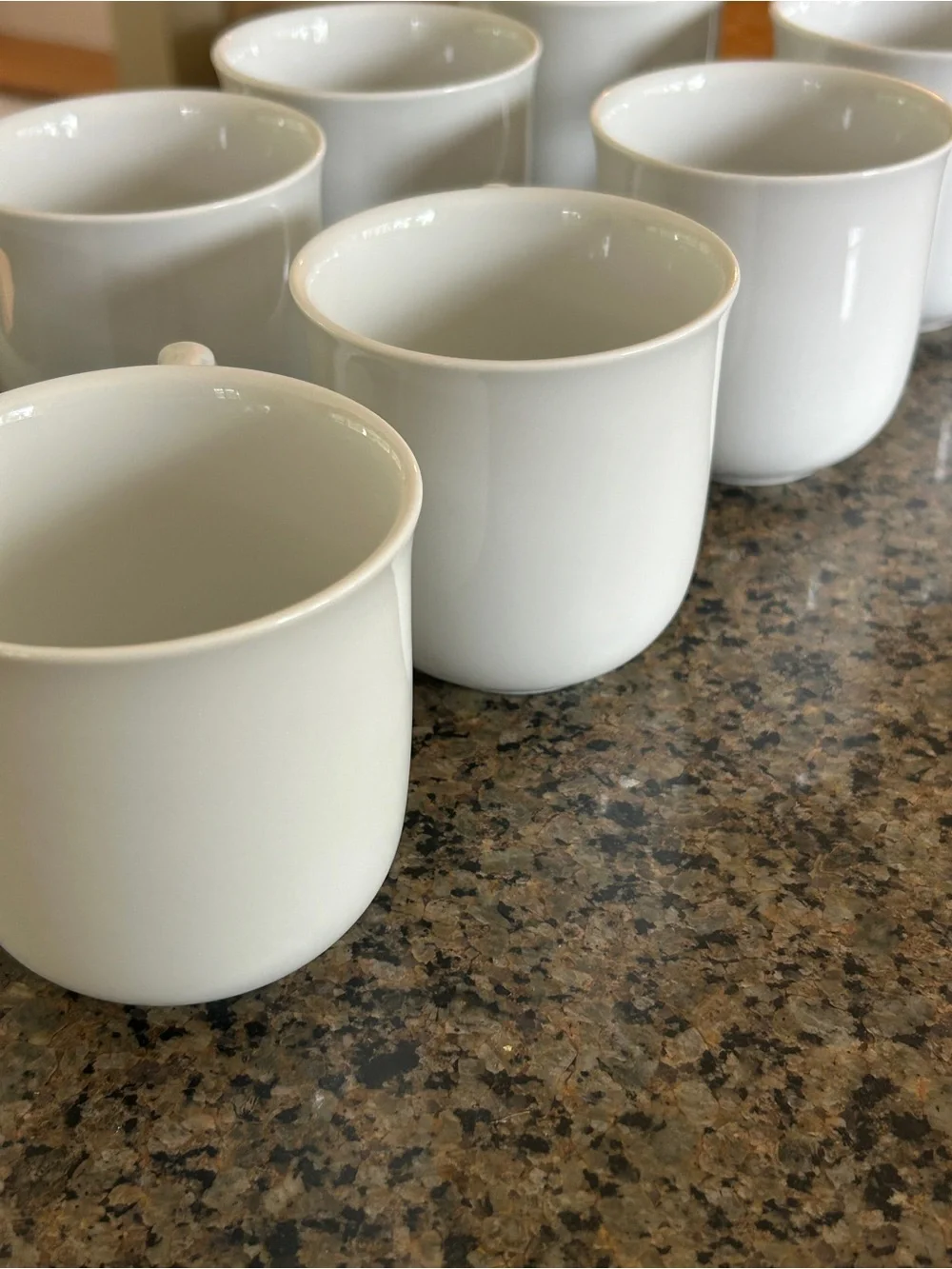 New pillivuyt bamboo porcelain mug set